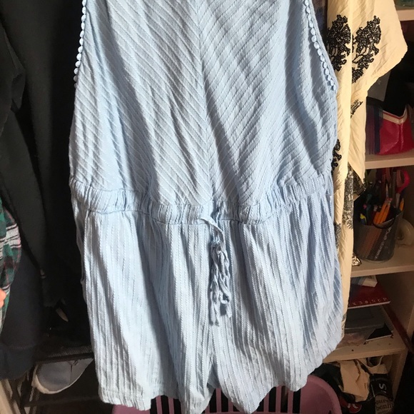 light blue beach romper/coverup - Picture 2 of 5